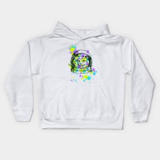 Colorful cat Kids Hoodie